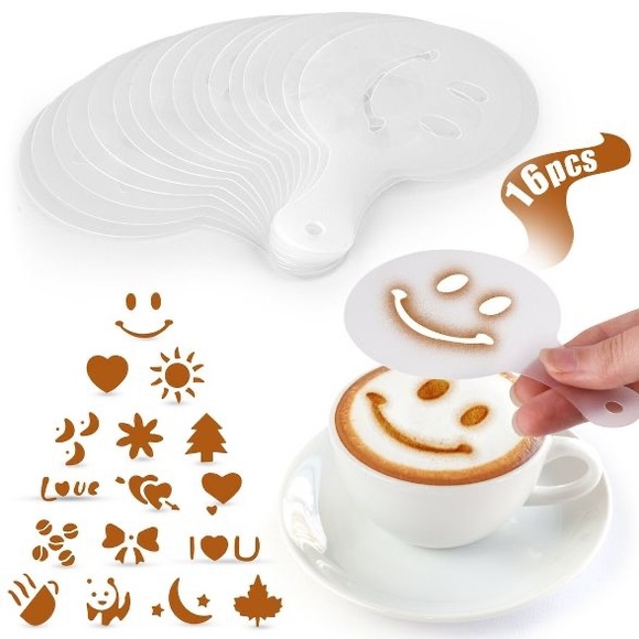 Kitchen Latte Art Stencils Poshmark